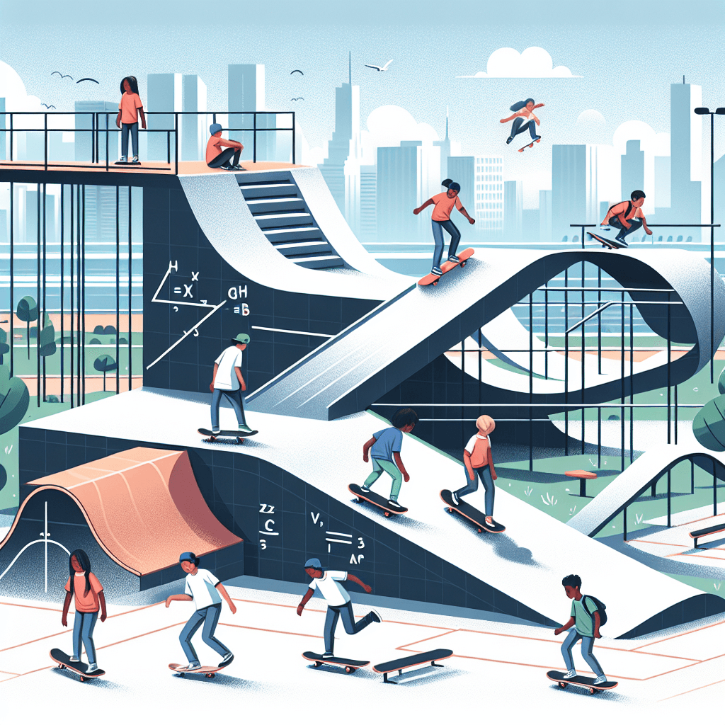 City Skate Park Design: Equations in Motion
