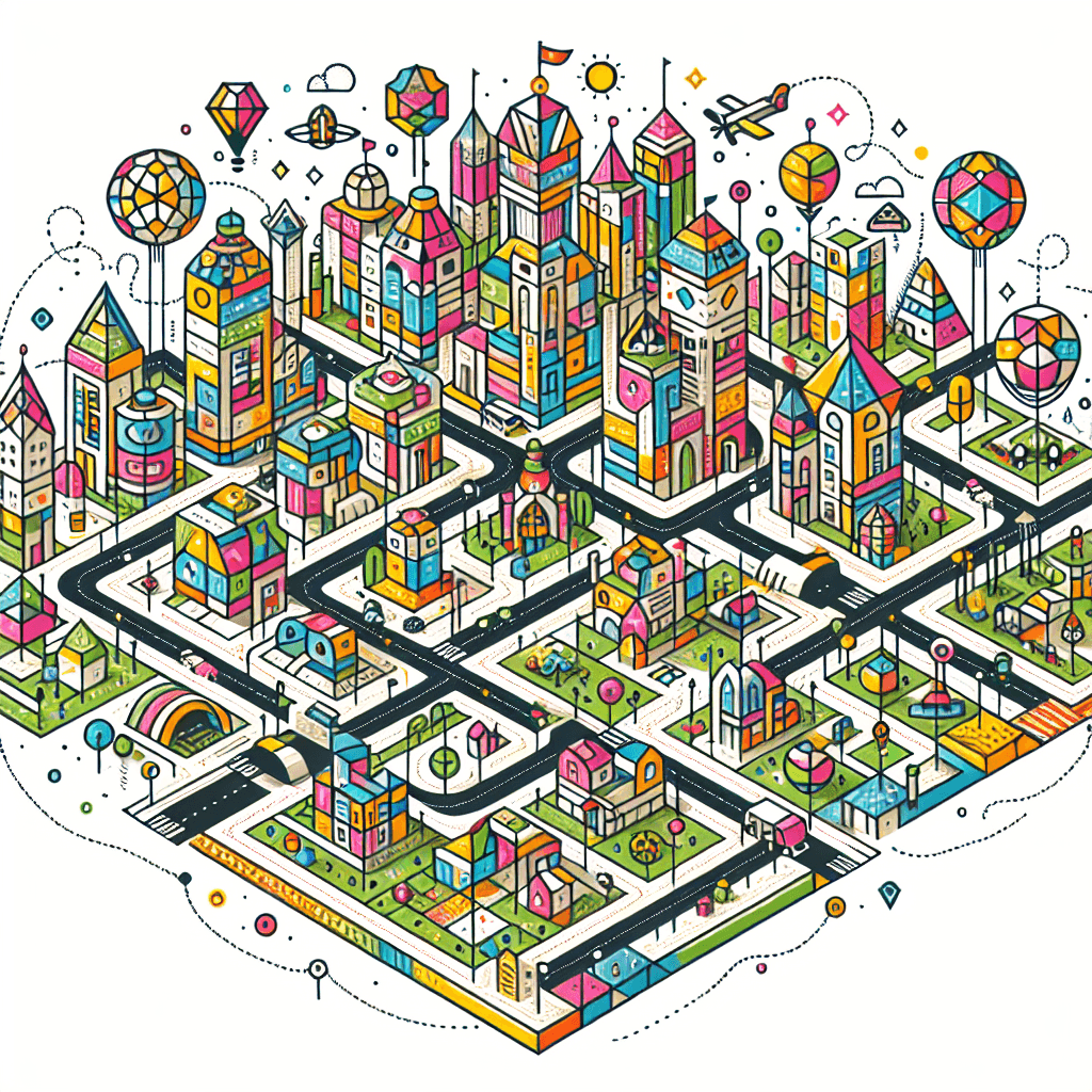 Geometry City: Design Your Dream City