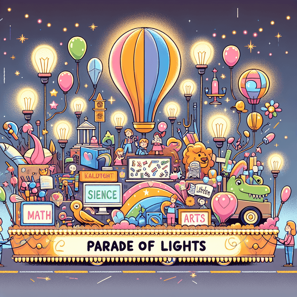 Ray MS Parade of Lights Float: Special Areas Unite!
