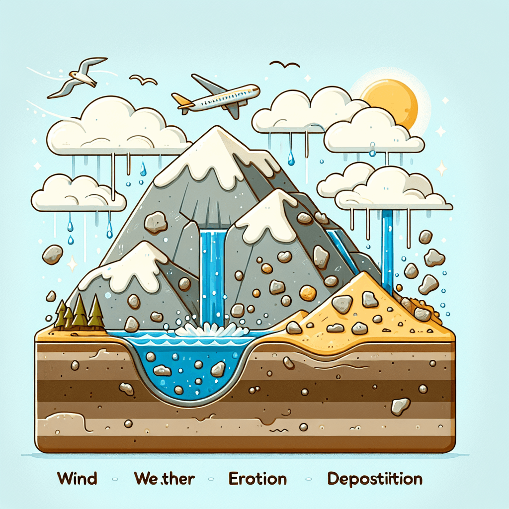 Weathering, Erosion, and Deposition: Rock Cycle Project
