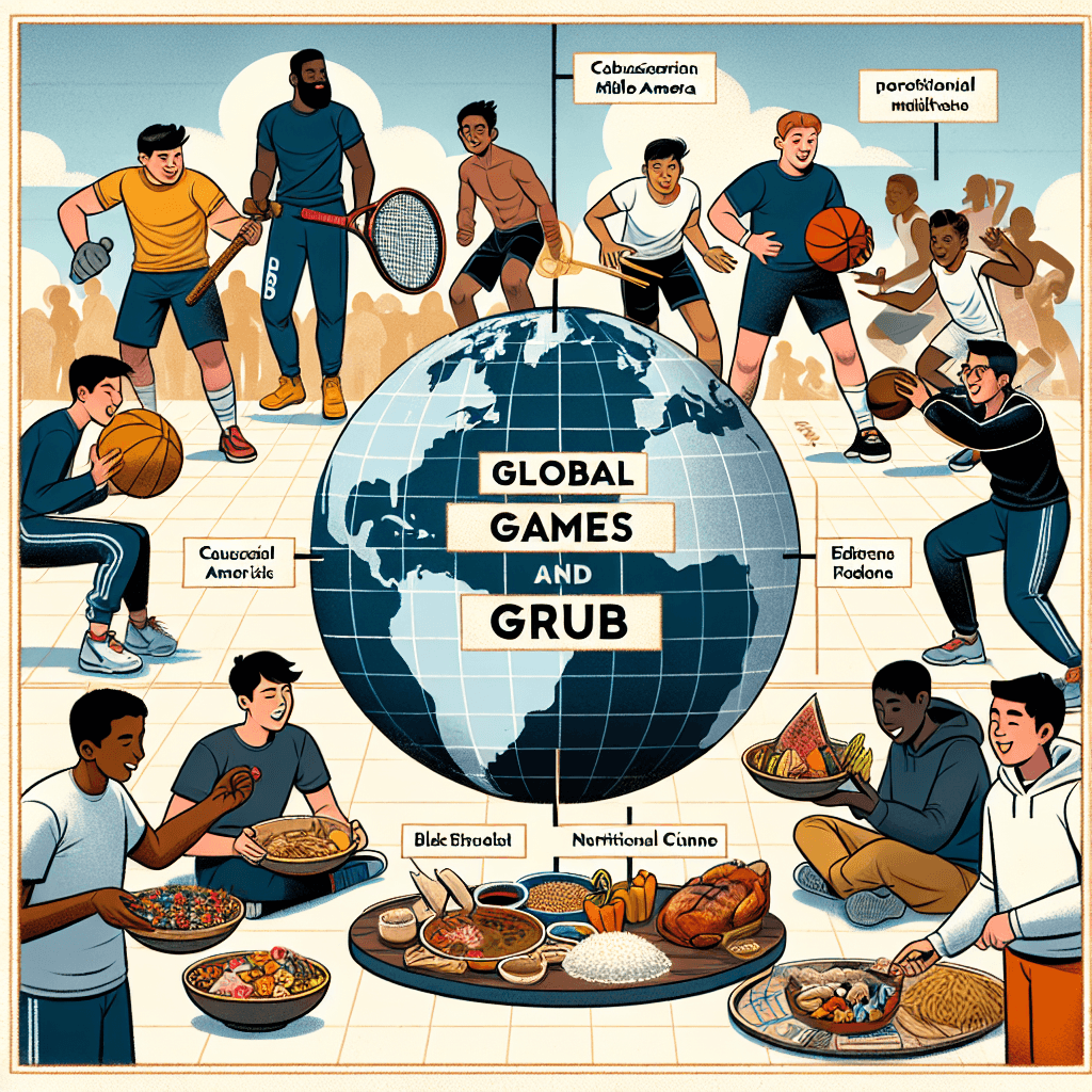 Global Games and Grub: A Fitness & Nutrition Journey