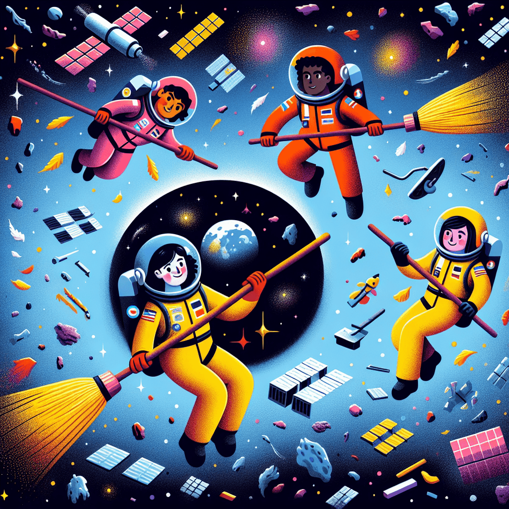 Cosmic Cleanup Crew: Space Junk Mission Design