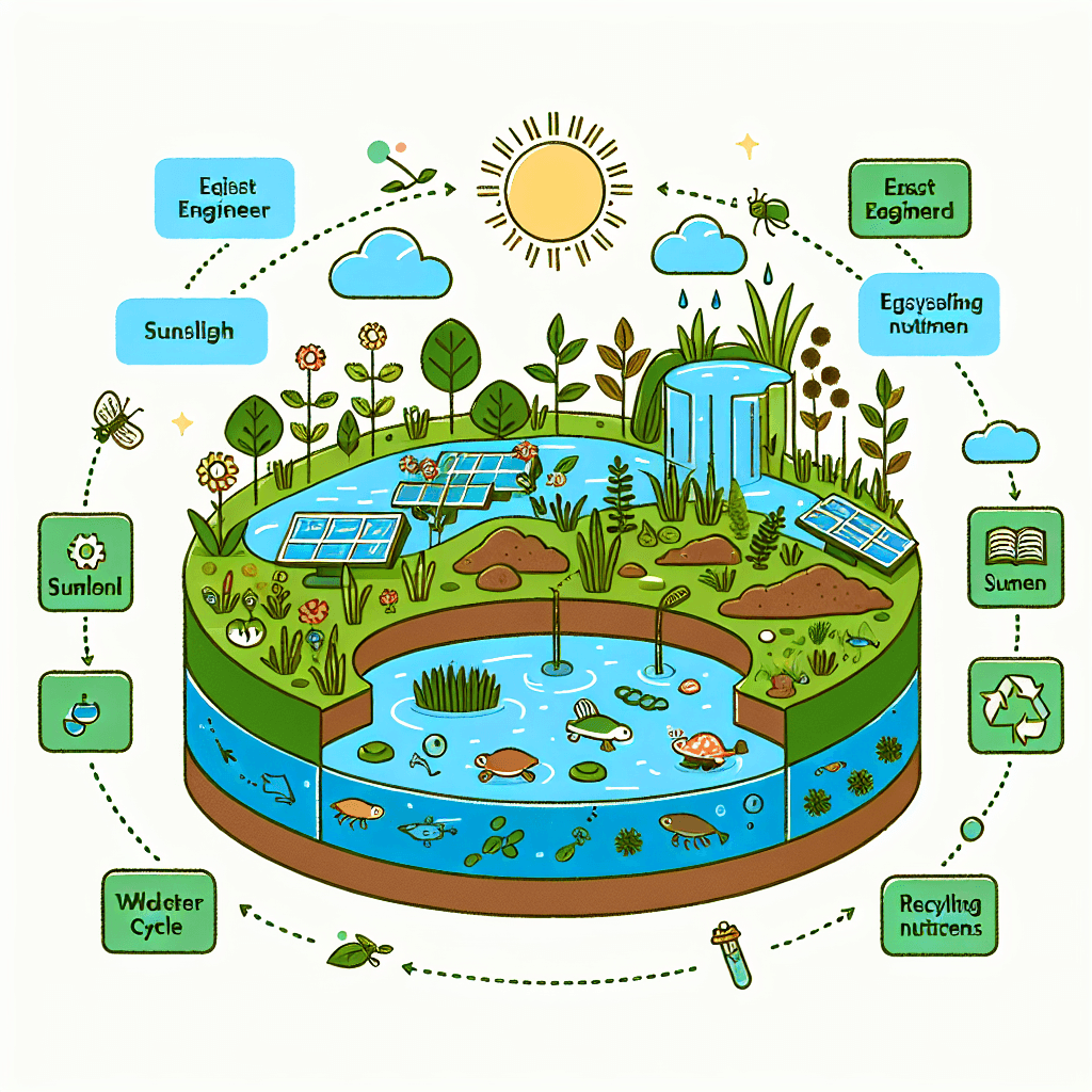 Ecosystem Engineers: Design a Self-Sustaining Ecosystem Model