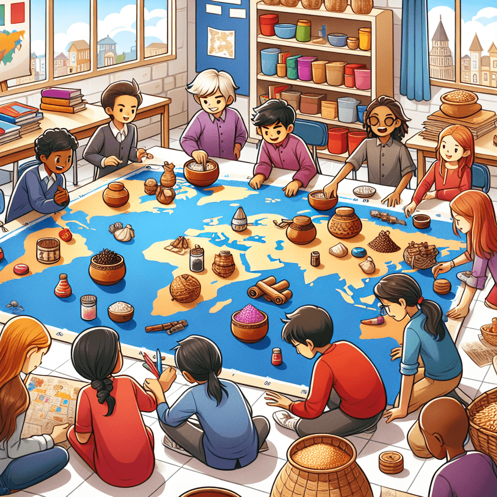 Trade Route Challenge: A 5th Grade Simulation