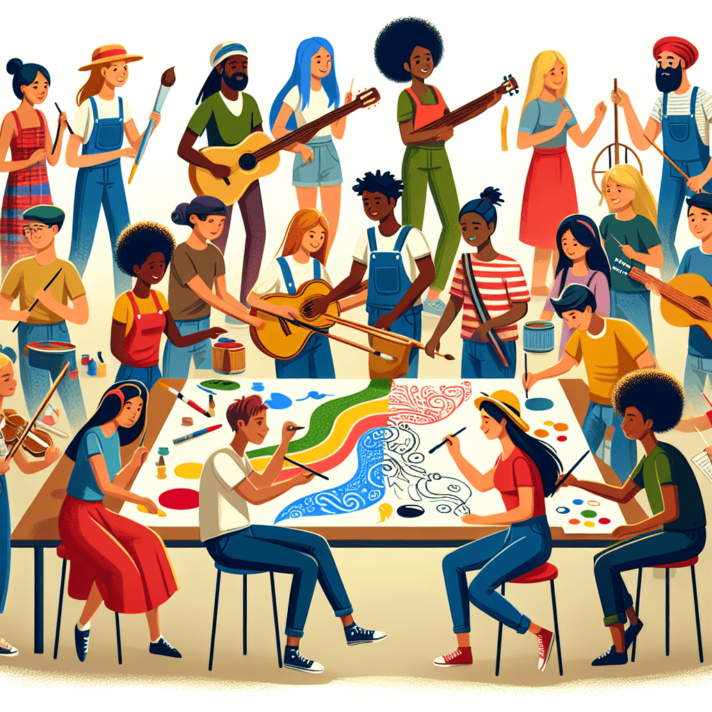 Cultural Bridges: An Art and Music Collaboration