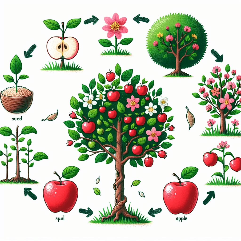 Apple Life Cycle: A Kindergarten Science Project