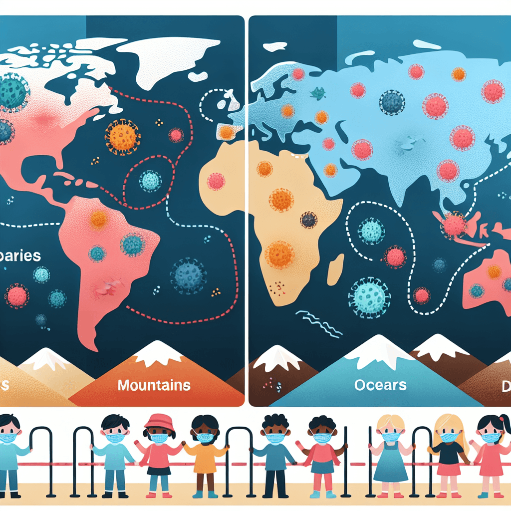 Disease Spread and Barriers: A Geographical Perspective
