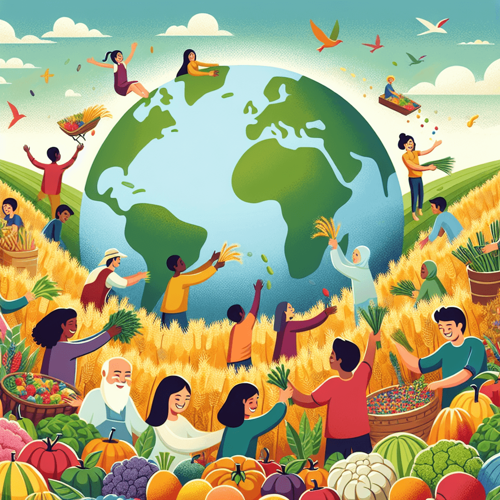 Storybook about a World Without Hunger