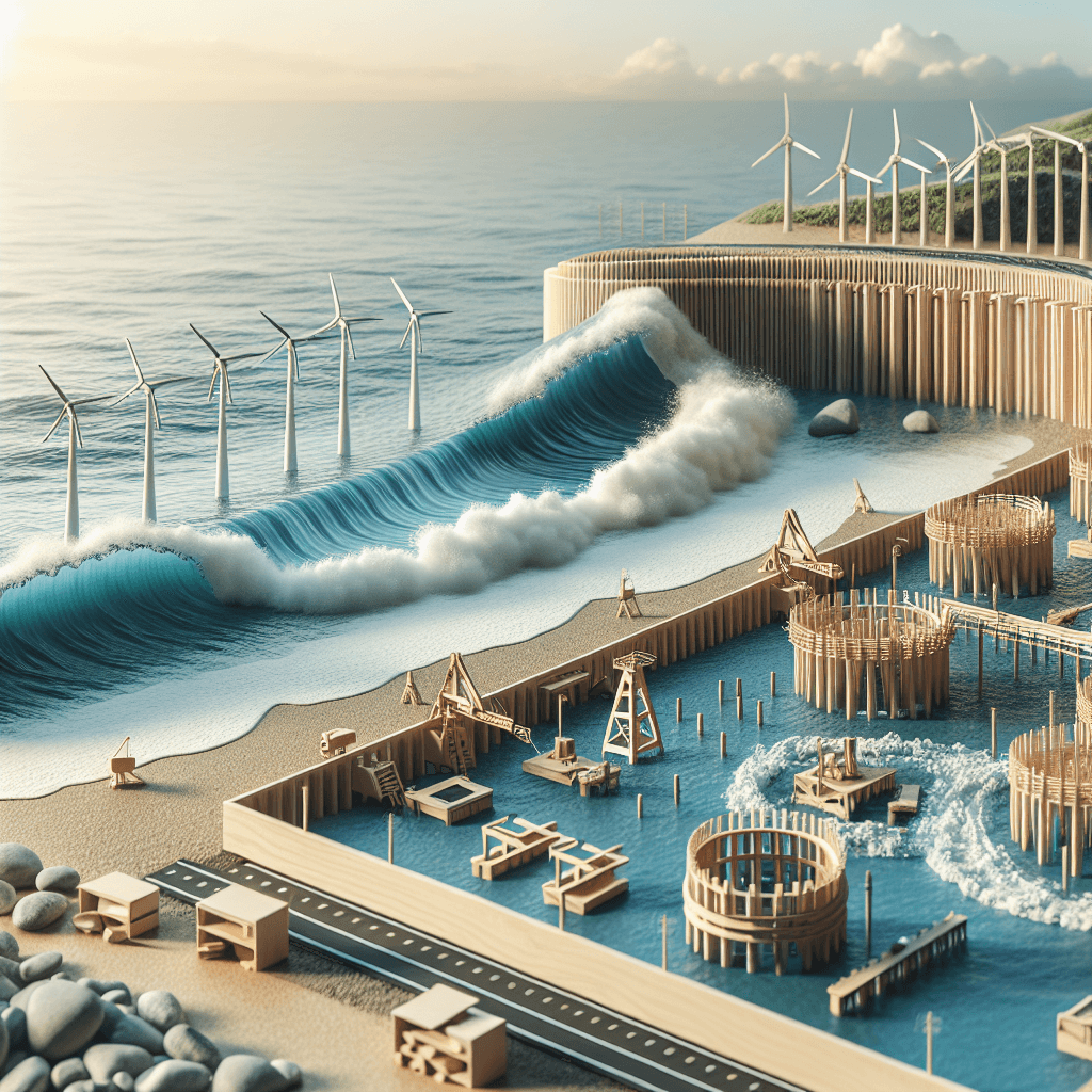 Coastal Erosion Mitigation Project: Design and test a model to protect a coastline from erosion using hard engineering techniques.