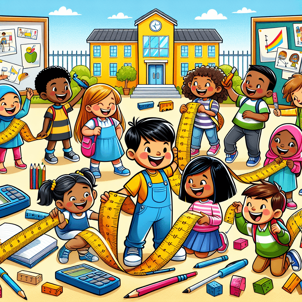 Math Trailblazers: Measuring Our School