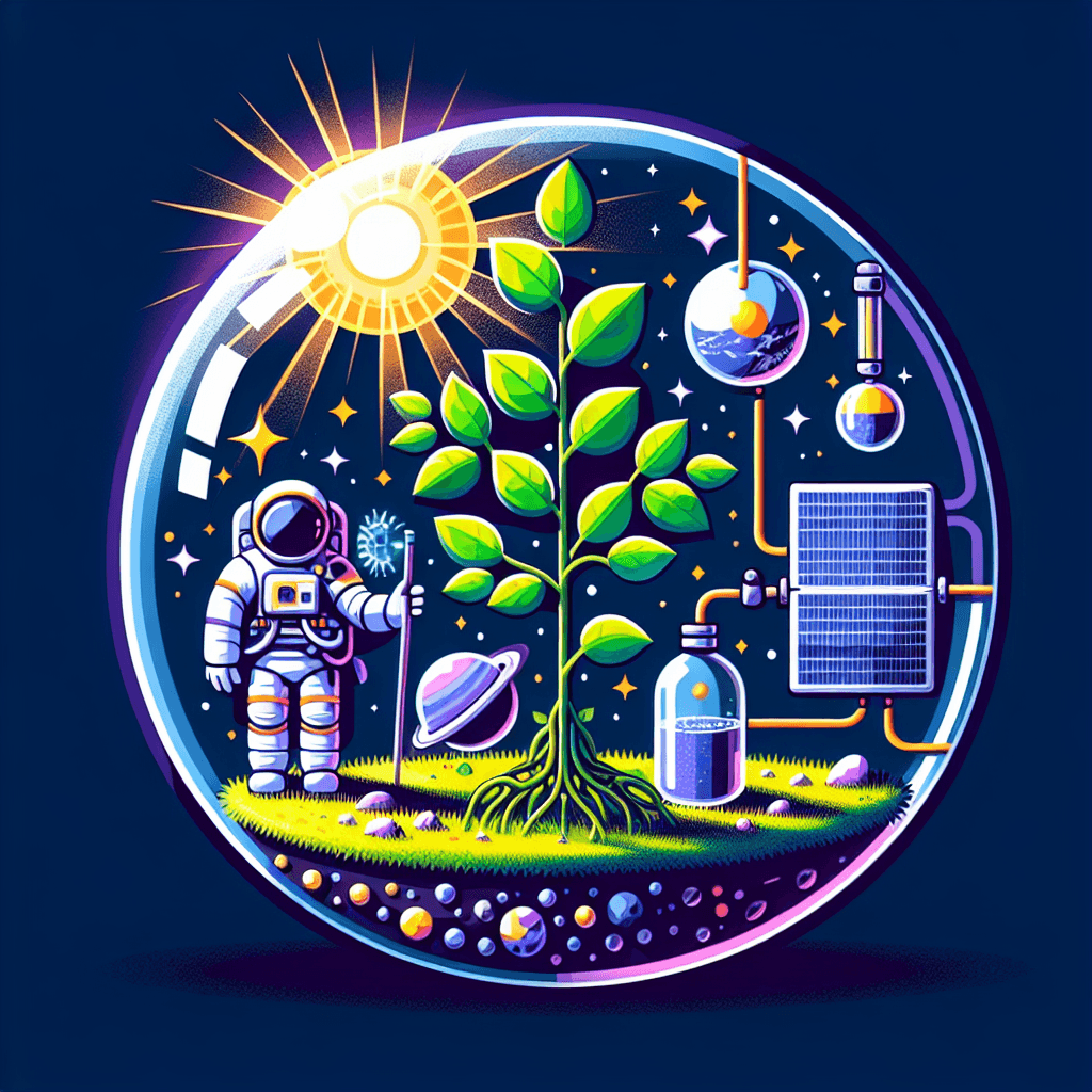 Photosynthesis in Space: Design a Closed-Loop Ecosystem