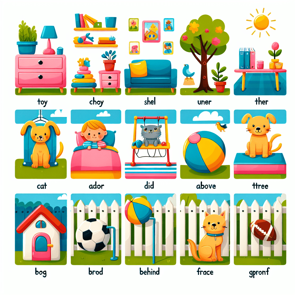 Prepositions in Daily Life: A Scavenger Hunt