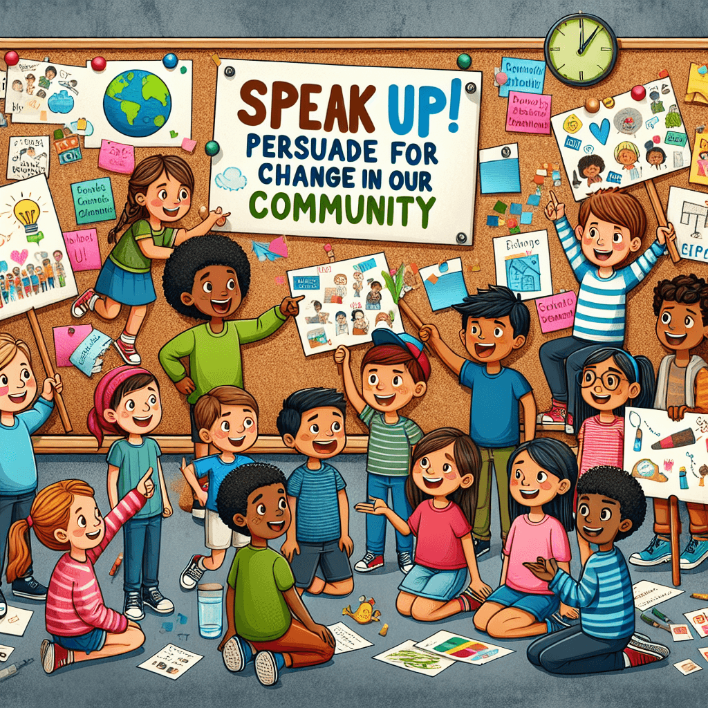Speak Up! Persuade for Change in Our Community