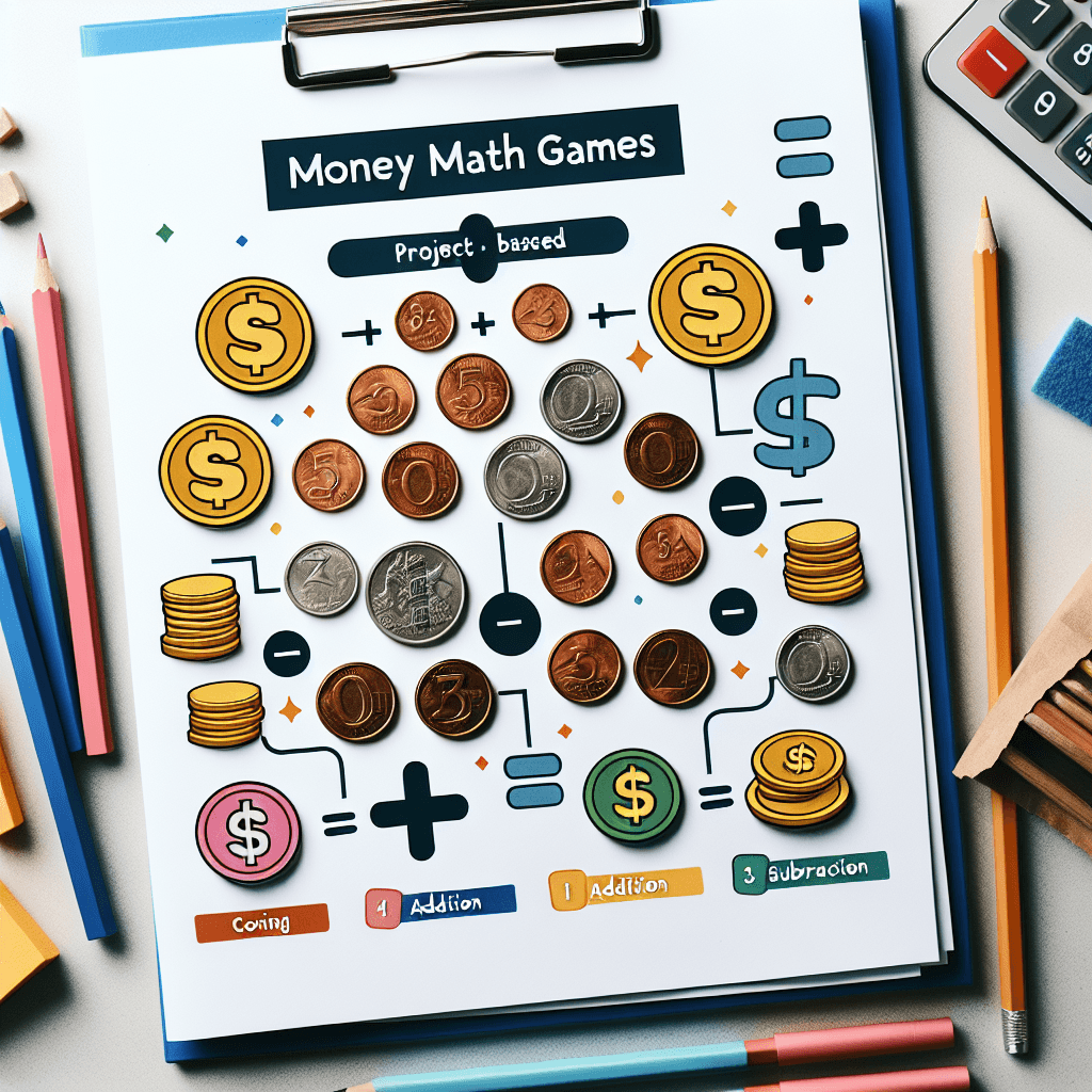 Money Math Games: Coin Recognition, Addition, and Subtraction