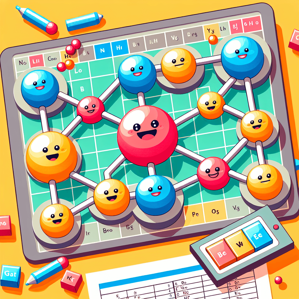 Periodic Table Game: Atoms, Molecules, Valency & Formula