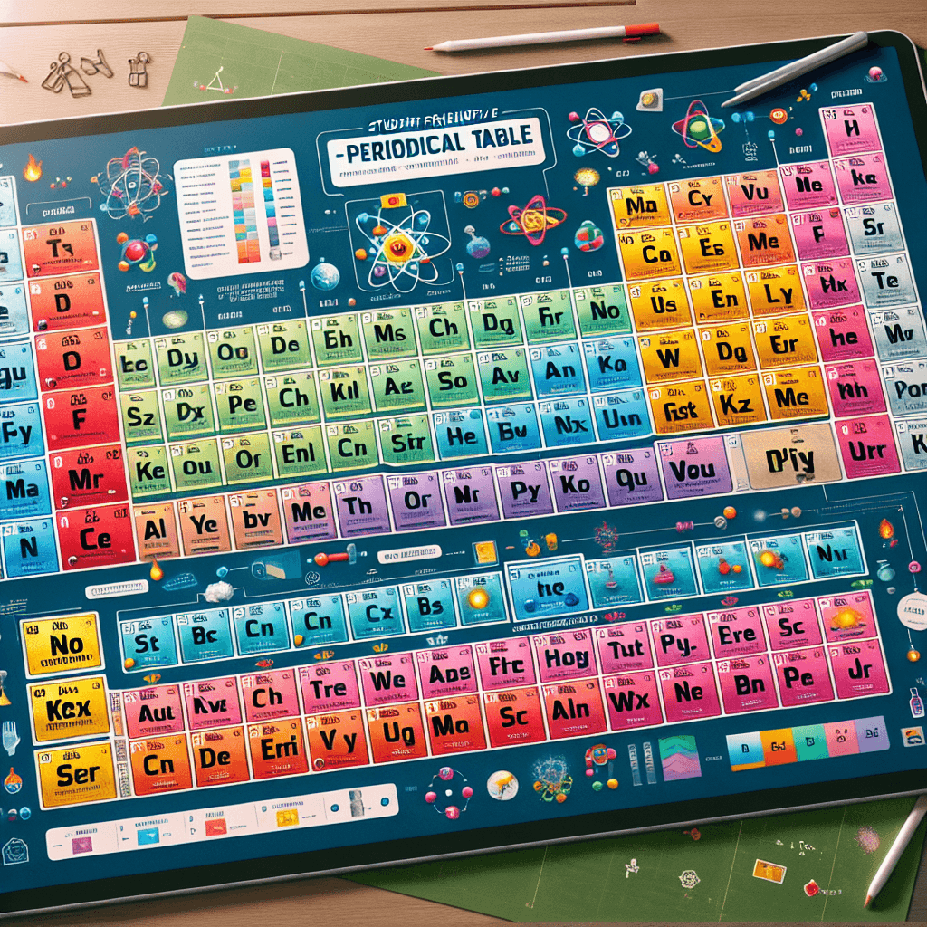Interactive Periodic Table: Chemical Property Redesign