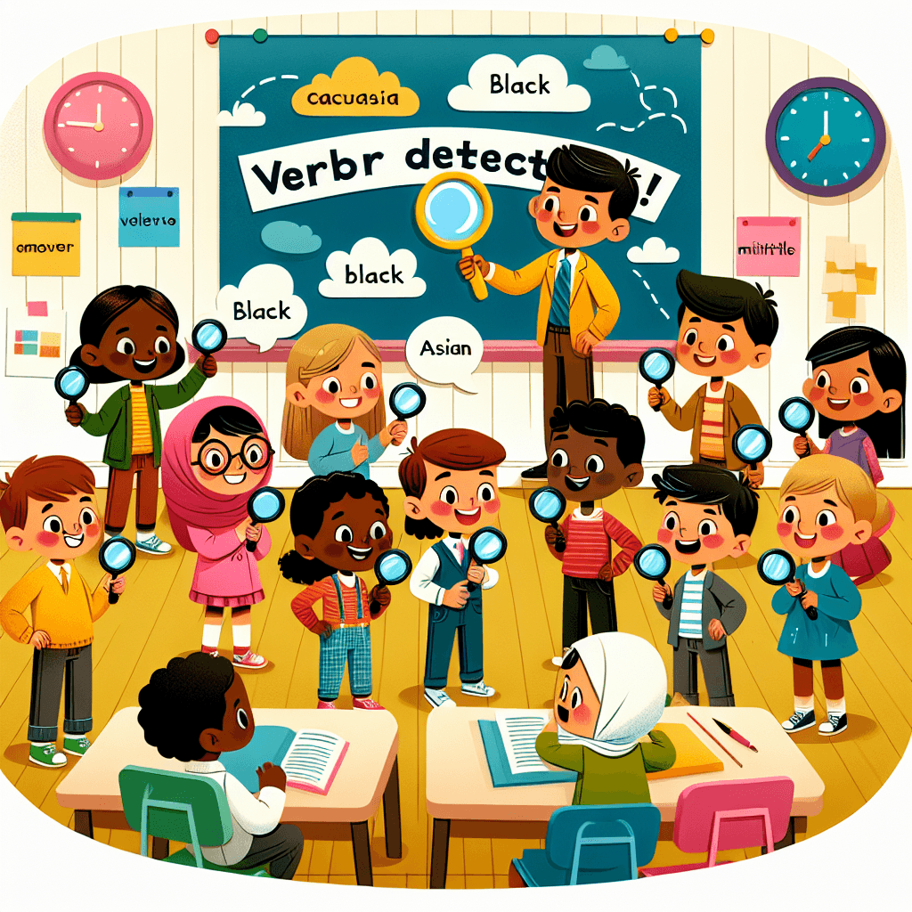Verb Detectives: Uncovering Action Words
