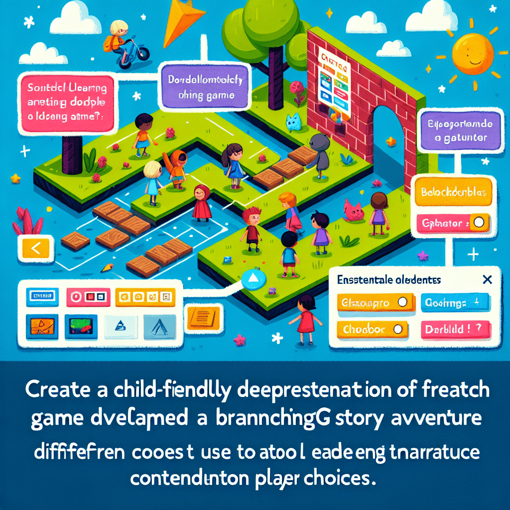 Scratch Game: Branching Story Adventure