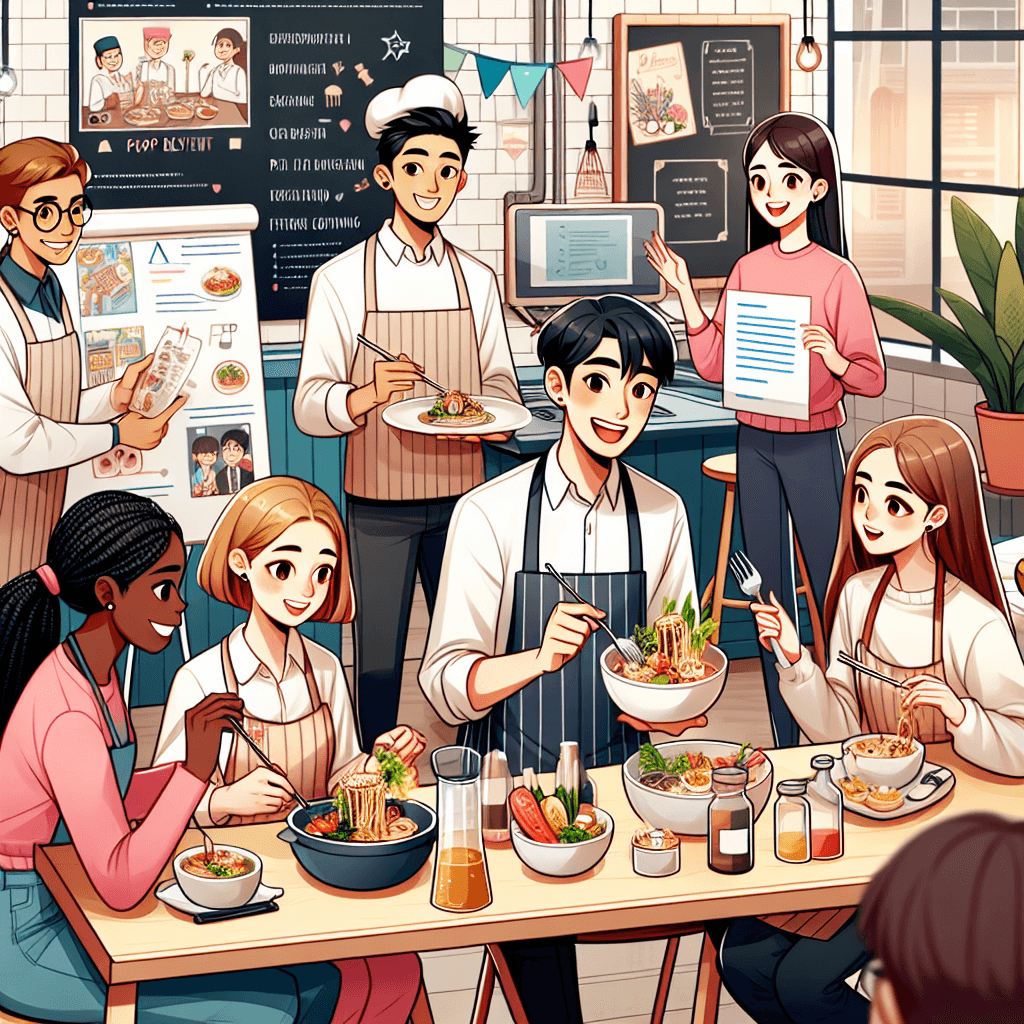 Pop-Up Restaurant: Fine Dining Language Project