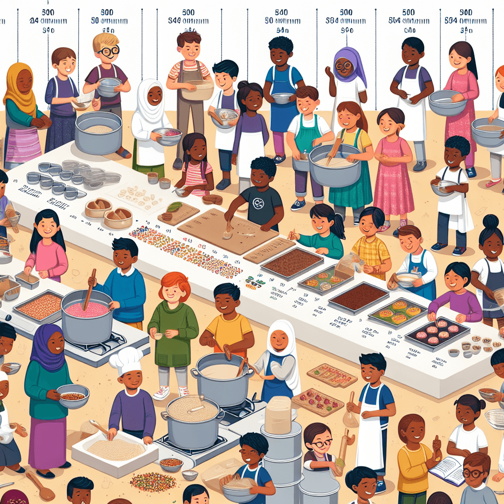 Recipe Re-Mix: Scaling Proportions for Five Hundred Students