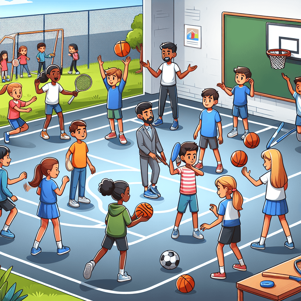 Master the Move: Student-Led Sports Instruction