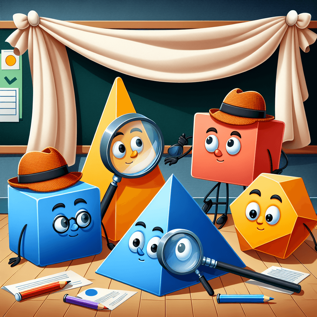 Geometry Detectives: Unmasking the Faces of 3D Shapes