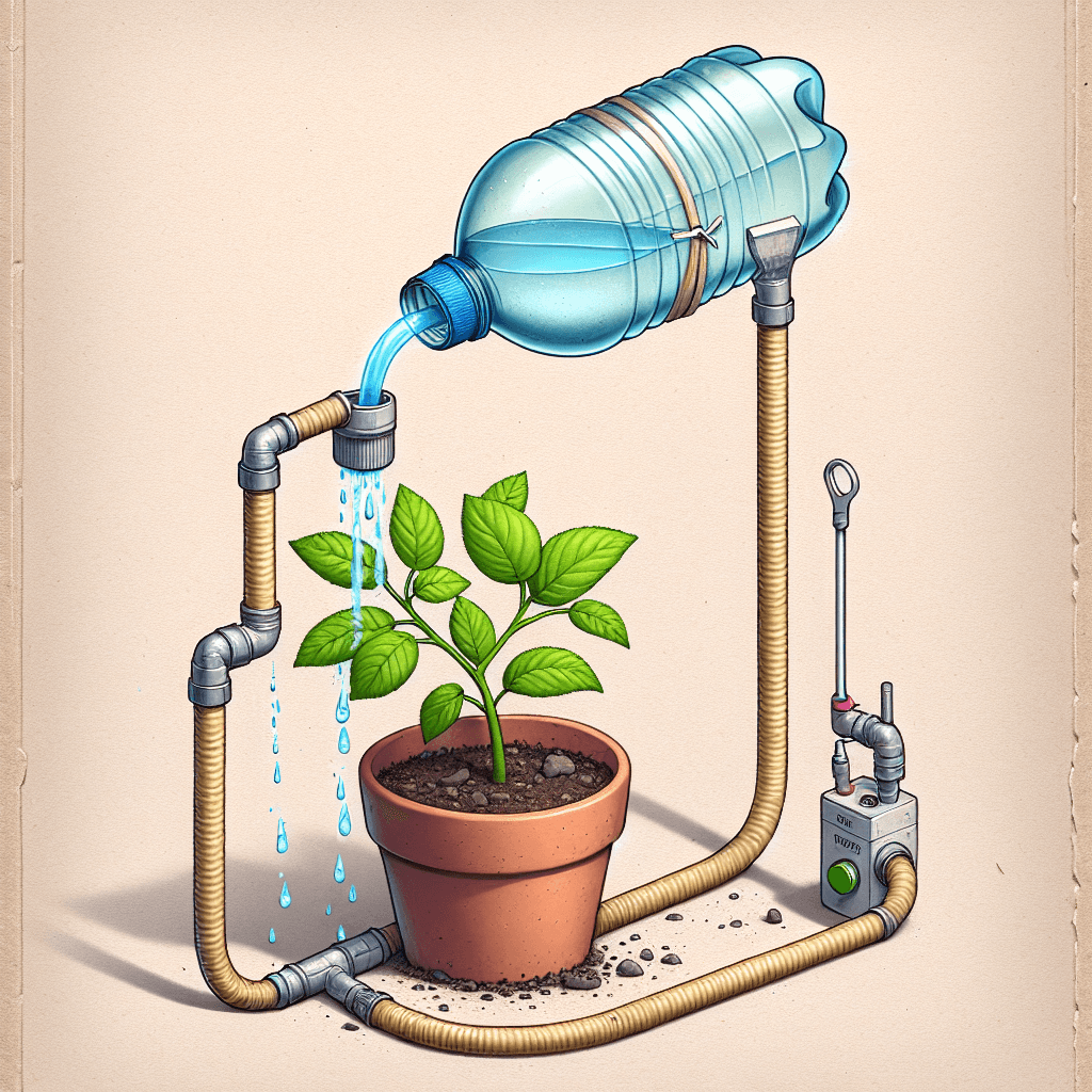 The Thirsty Plant Solution: Recycled Gravity-Fed Water Systems