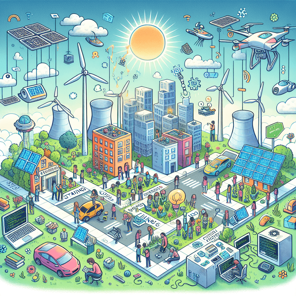 Watts Next: Engineering a Coding-Based Sustainable City Grid