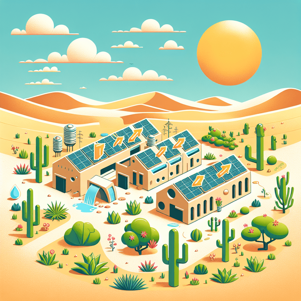 Desert Oases: Designing Sustainable Water-Harvesting Homes
