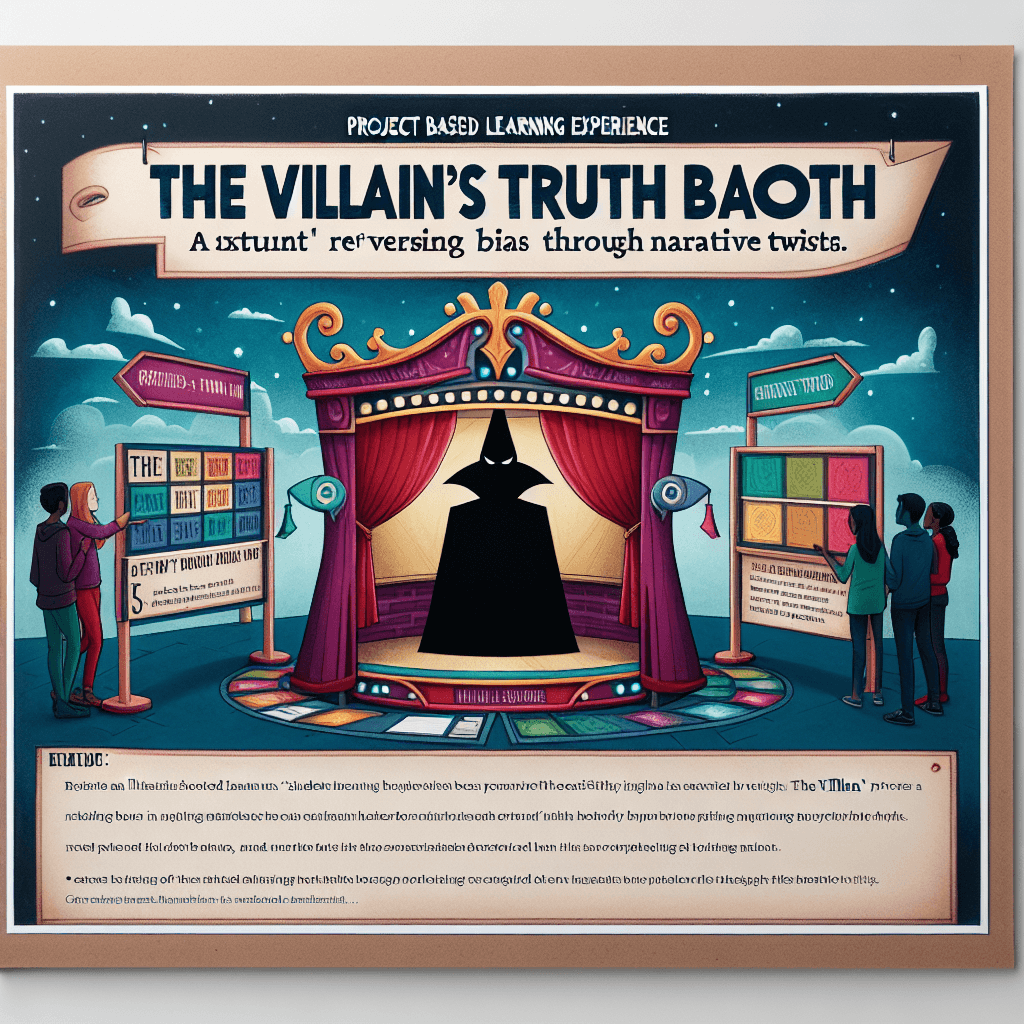 The Villain’s Truth Booth: Reversing Bias Through Narrative Twists