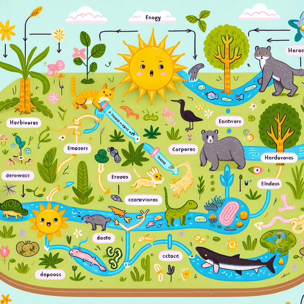 The Web of Life: Modeling Energy and Matter Flow