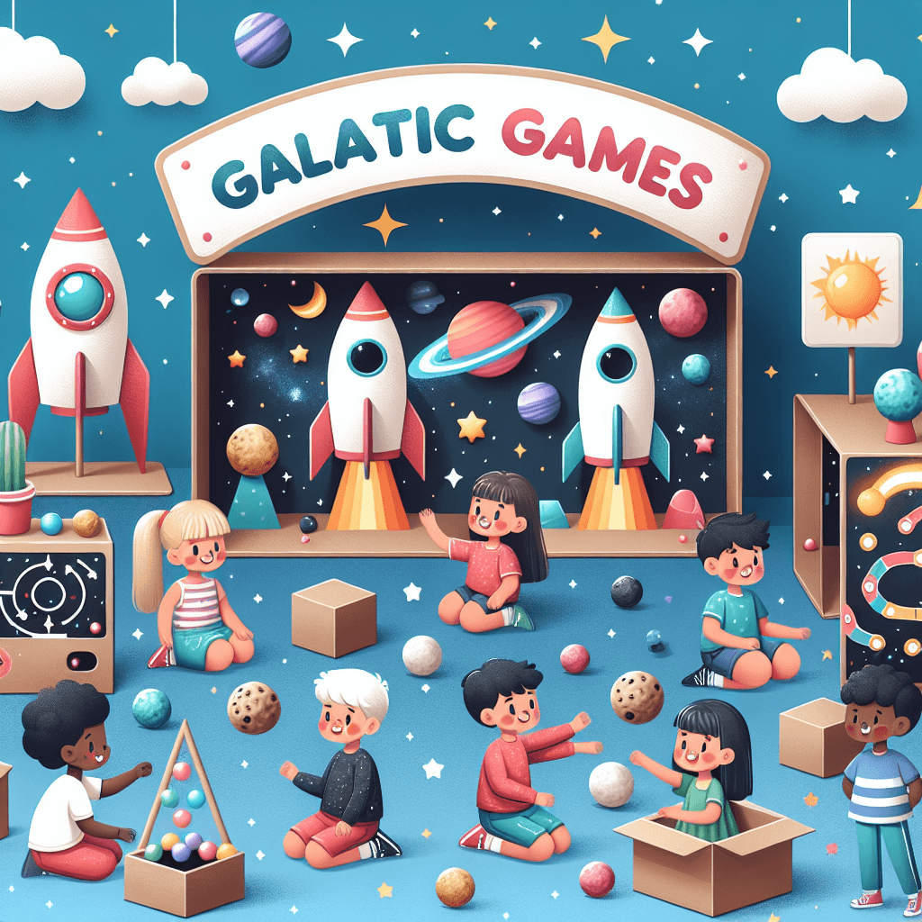 Galactic Games: A Cardboard Arcade for Our Universe
