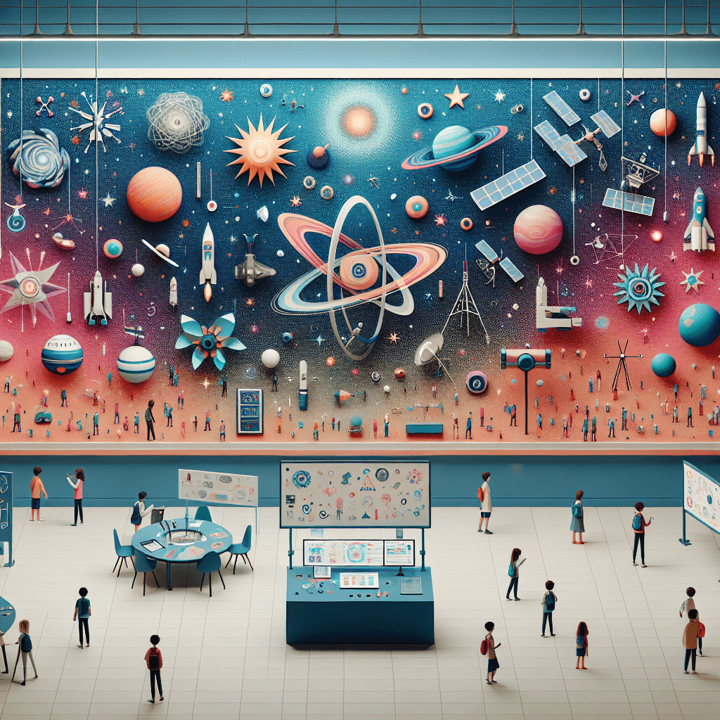 Curating the Cosmos: Space Innovation and Communication Exhibit