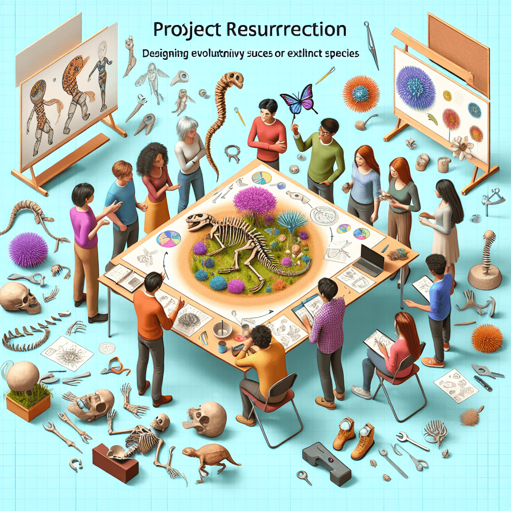 Project Resurrection: Designing Evolutionary Success for Extinct Species